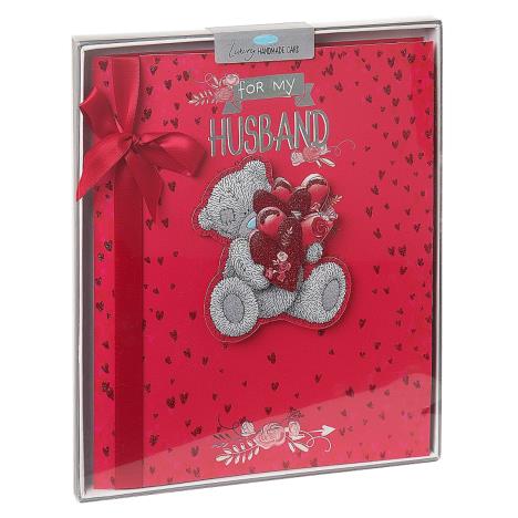 Husband Me to You Bear Handmade Boxed Birthday Card £6.99